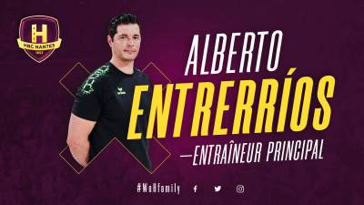 Alberto Entrerrios nuevo entrenador del HBC Nantes