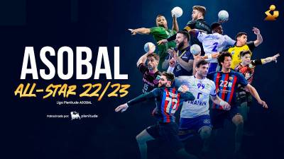 Elegido el equipo ideal de la Liga Asobal 22/23