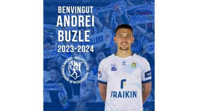 Fraikin Granollers anuncia el fichaje de Andrei Buzle