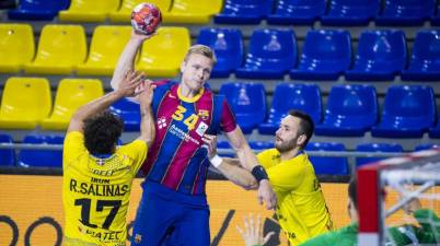 Aron Palmarsson baja ante el Nantes, Haniel Langaro descartado