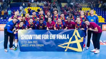 El Barcelona se exhibe ante Meshkov Brest y jugará la Final Four