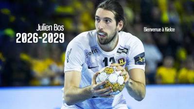 Industria Kielce anuncia el fichaje de Julien Bos a partir de 2026