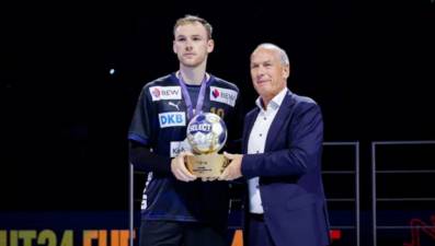 Mathias Gidsel finaliza como máximo goleador de la EHF Champions League 24/25