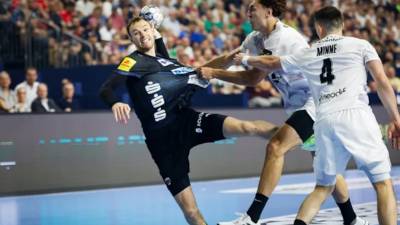 Mathias Gidsel, a tres goles de ser máximo goleador de Champions League