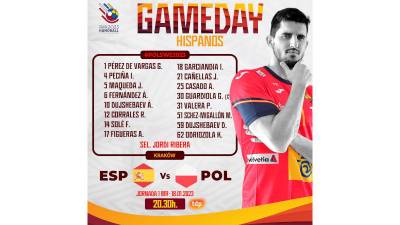 Garciandia entra en la convocatoria ante Polonia. Dani Fernandez descartado