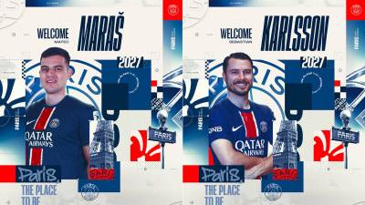 PSG Handball anuncia los fichajes de Mateo Maras y Sebastian Karlsson