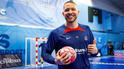 Dominik Mathé debuta con PSG Handball tras un año de baja por lesión