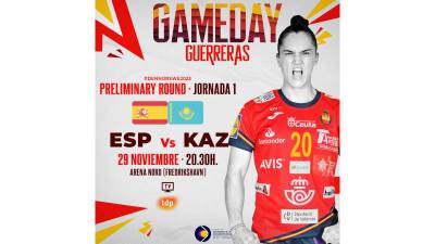 España debuta ante Kazajistan en el Mundial femenino 2023