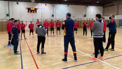Sergey Hernandez y Javi Rodriguez se unen a la concentración de España