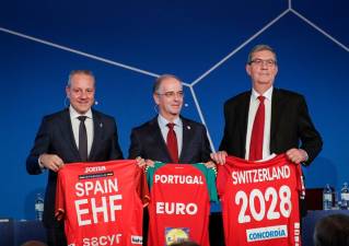 España organizará el Europeo masculino de 2028 junto a Portugal y Suiza