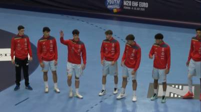 Los Hispanos Junior debutan con victoria en el Europeo Junior 2026. 10 goles para Miguel Angel Martín Duque