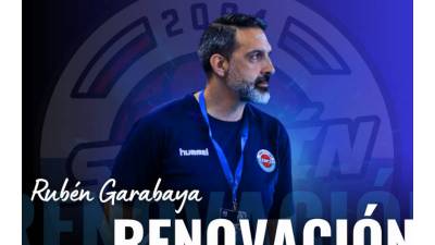 Rubén Garabaya seguirá entrenando al Sinfin la próxima temporada