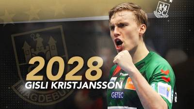 El SC Magdeburgo blinda a Gisli Kristjansson hasta 2028