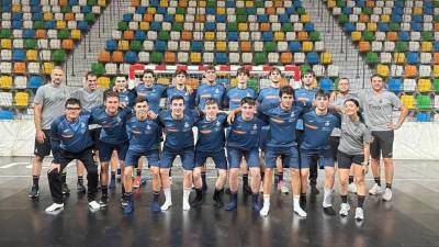 Los Hispanos juveniles ultiman su preparación para el Mundial de Croacia en Ciudad Real