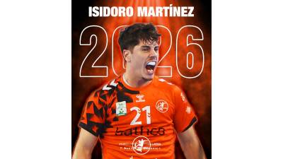 Isidoro Martinez renueva hasta 2026 con Bathco Torrelavega