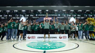 El Sporting CP gana su tercer título de liga consecutivo