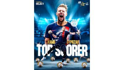 Kamil Syprzak máximo goleador de la EHF Champions League 23/24