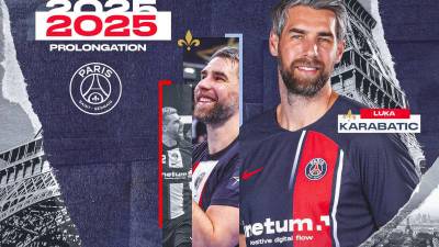 Luka Karabatic renueva hasta 2025 con PSG Handball