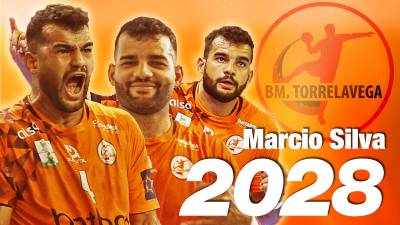 Bathco Torrelavega amplia el contrato de Marcio Silva hasta 2028