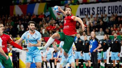 Martim Costa y Mathias Gidsel, máximos goleadores del Europeo de balonmano 2024