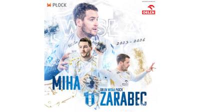 Orlen Wisla Plock ficha a Miha Zarabec hasta 2026