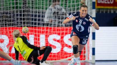 Nora Mork, máxima goleadora del Europeo femenino 2022