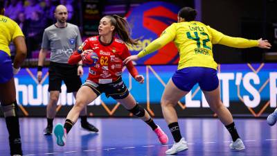 Sufrida victoria de las Guerreras ante Brasil para encarrilar su futuro en el Mundial