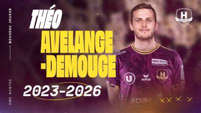 HBC Nantes incorpora a Théo Avelange-Demouge a partir de la 23/24