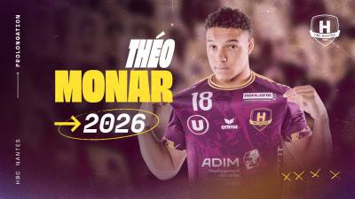 HBC Nantes blinda a Theo Monar hasta 2026