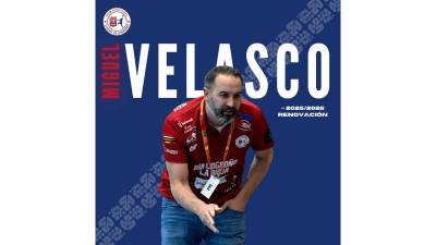 Miguel Angel Velasco dirigirá al BM Logroño hasta 2026