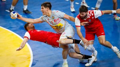 Victor Romero, Alvaro Perez y Xavier Gonzalez en el All Star Team del Mundial Juvenil 2023