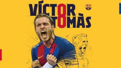El Barcelona retirará la camiseta de Victor Tomás el 30 de noviembre