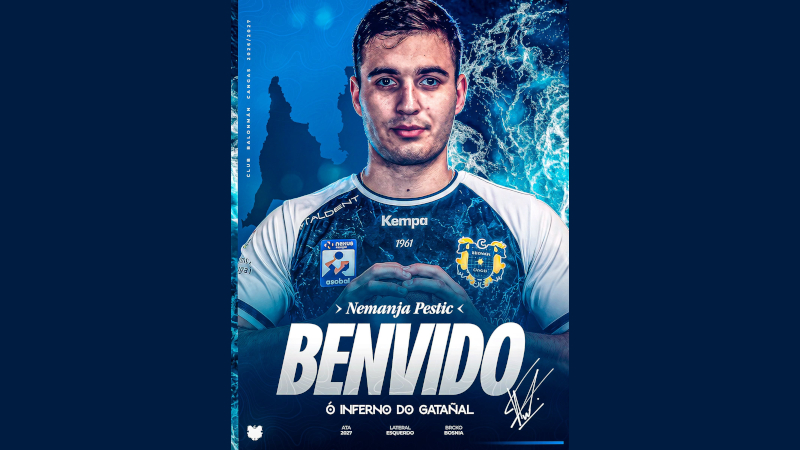 Nemanja Pestic cierra la plantilla del Frigorificos Morrazo Cangas 26/27