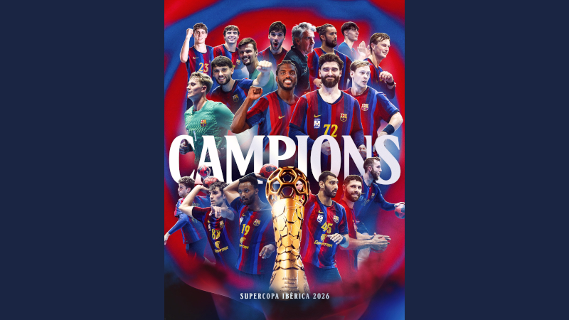 El Barça logra su quinta Supercopa Iberica tras superar al Sporting CP